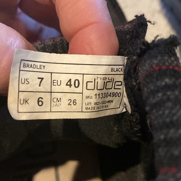 Hey dude ankle Boots EU40 Men’s 7 or W 9 - Picture 4 of 4